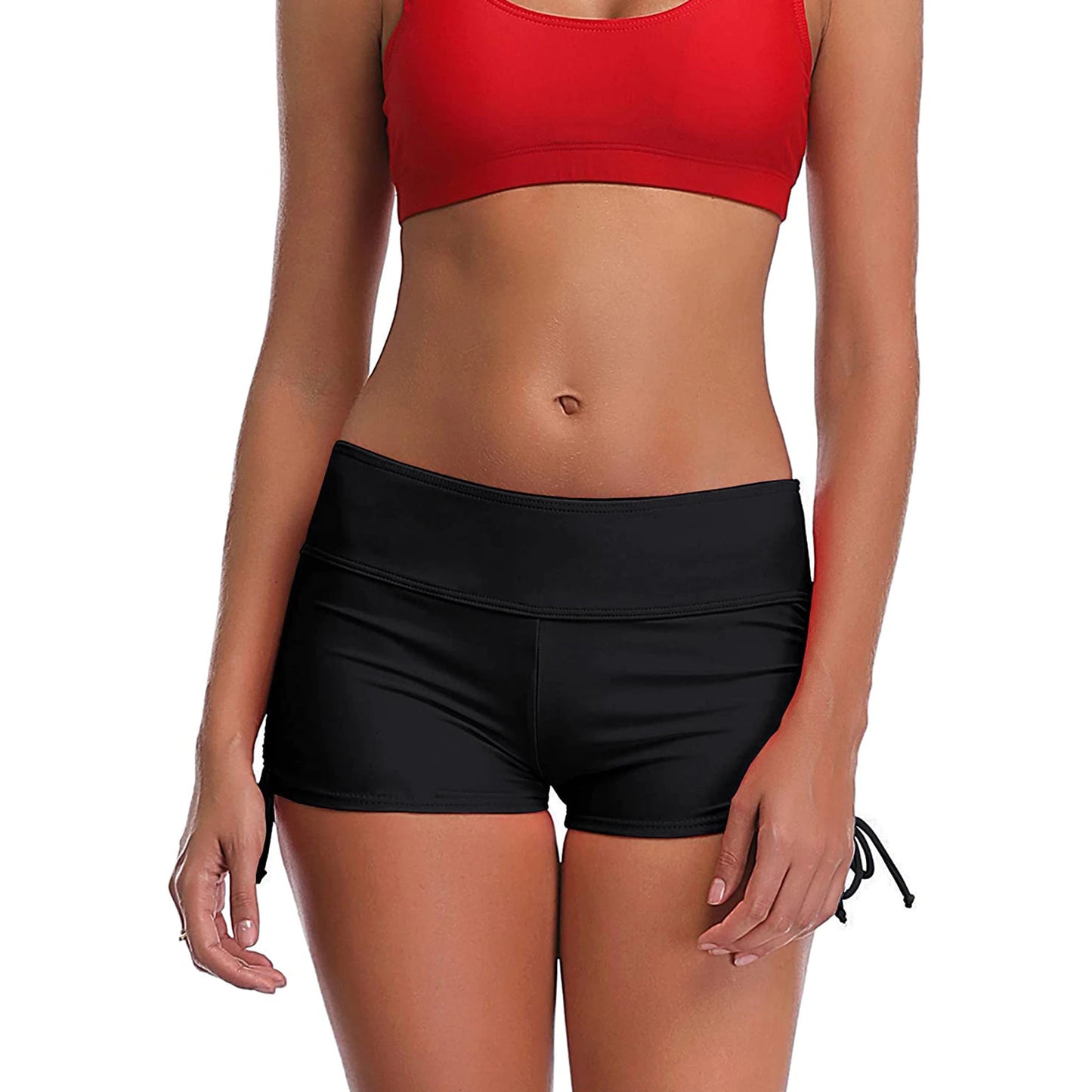 SecureFit Drawstring Boxer Shorts for Women